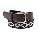 GauchoLife Guarda Pampas Polo Belt – Handmade Woven Leather Golf Belt for Men