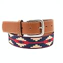 GauchoLife Guarda Pampas Polo Belt – Handmade Woven Leather Golf Belt for Men