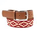 GauchoLife Guarda Pampas Polo Belt – Handmade Woven Leather Golf Belt for Men