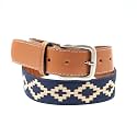GauchoLife Guarda Pampas Polo Belt – Handmade Woven Leather Golf Belt for Men