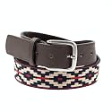 GauchoLife Guarda Pampas Polo Belt – Handmade Woven Leather Golf Belt for Men
