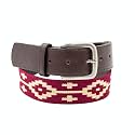 GauchoLife Guarda Pampas Polo Belt – Handmade Woven Leather Golf Belt for Men