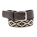 GauchoLife Guarda Pampas Polo Belt – Handmade Woven Leather Golf Belt for Men