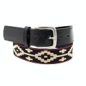GauchoLife Guarda Pampas Polo Belt – Handmade Woven Leather Golf Belt for Men