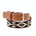 GauchoLife Guarda Pampas Polo Belt – Handmade Woven Leather Golf Belt for Men