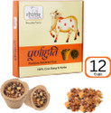 Gaumayam Organic Havan Cups Sambrani Dhoop Cups for Pooja- jatamansi,sambrani,devar wood Dhoop