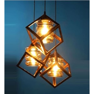 cube shape pendant lamphanging lampceiling light for bedroom living room restaurants dining coffee shop home and office black