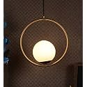 Decorative Pendant Lamp/Hanging Lamp/Ceiling Light for Bedroom, Living Room, Restaurants, Dining, Coffee Shop, Home and Office. (RG 101 with Bulb)