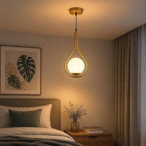 drop round golden cage cluster ceiling light bulb not included hl8