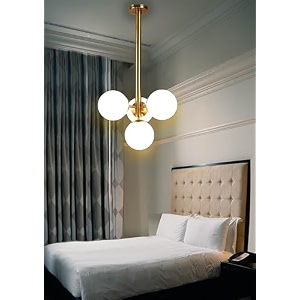 gau-780 cluster hanging lamp chandelier light for dining room dining room living room bedroom restaurent cafe golden