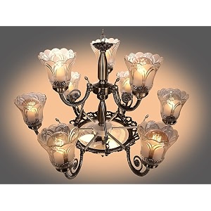 golden antique jhoomarchandelier for restaurantbedroomliving roomhome decor chandelier ceiling lamp