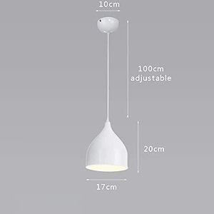 hanging with bulbpendant light for restaurant bedroom and home decor ceiling lampwhite