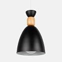 Hanging with Bulb/Pendent Light for Restaurant,Bedroom, Living Room and Home Décor.Black (Blub Included)