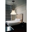 JALWA PVC Glass Hanging for Restaurant,Bedroom, Living Room to Home Decor Chandelier Ceiling Lamp.Pack of 1