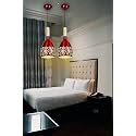 MEHROON Star Hanging Pendant Light for Decoration to Home Decorative .(Pack of 2)