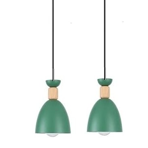 pack of 2 hangingpendent light for restaurantbedroom living room and home dcorgreen