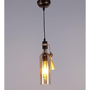 pendant lamp with bulbhanging lampceiling light for bedroom living room restaurants dining coffee shop home and office jahlaar bottle design luster
