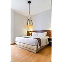 Pendant Lamp with Bulb/Hanging Lamp/Ceiling Light for Bedroom, Living Room, Restaurants, Dining, Coffee Shop, Home and Office, 6 Inch Cutting Design
