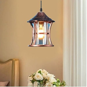 vintage 99 metal and glass hanging for restaurantbedroom living room and home decor chandelier ceiling lampcopper antique