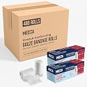 Gauze Bandage Rolls - (480 Pack) 2 in x 4.1 Yards Per Roll of Medical Grade Gauze Bandage and Stretch Wrapping for Dressing All Types of Wounds and First Aid Kit by MEDca, (2-Inch, 480 Pcs)