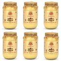 GAVYRATAN 100% Pure Tharparkar A2 Cow Ghee: Made Using Traditional Bilona Method in Glass Jar - Non GMO and Organic (Pack of 6)