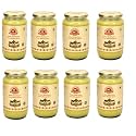 GAVYRATAN 100% Pure Tharparkar A2 Cow Ghee: Made Using Traditional Bilona Method in Glass Jar - Non GMO and Organic (Pack of 8)