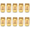 GAVYRATAN 100% Pure Tharparkar A2 Cow Ghee: Made Using Traditional Bilona Method in Glass Jar - Non GMO and Organic (Pack of 10)