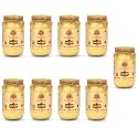GAVYRATAN 100% Pure Tharparkar A2 Cow Ghee: Made Using Traditional Bilona Method in Glass Jar - Non GMO and Organic (Pack of 9)