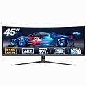 Gawfolk 45 Inch Curved Ultrawide Gaming Monitor 185Hz DQHD 5120x1440