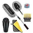 5 Pcs Microfiber Car Duster Accessories Kit
