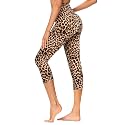 GAYHAY High Waisted Capri Leggings for Women - Soft Slim Yoga Pants for Running Cycling Workout