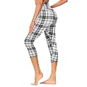 GAYHAY High Waisted Capri Leggings for Women - Soft Slim Yoga Pants for Running Cycling Workout