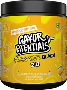 gayor essentials Pre Gayor Black 2.0 Optimally