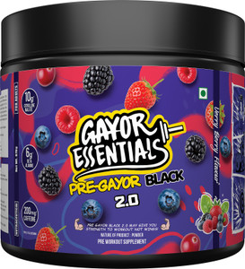 gayor essentials Pre Gayor Black 2.0 Optimally