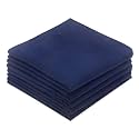 GBS Men's Cotton Handkerchiefs in Solid Assorted Color with Stripe