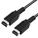 GBC Link Cable, 3.9ft Copper PVC Material 2 Player Game Link Cable Video Game Console Connect Cord Low Lag Strong Connection for Gameboy Color Players