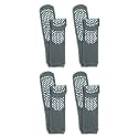 GBM Secure Step Double-Sided Tread Non Slip Safety Socks, 4 Pair