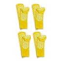 GBM Secure Step Double-Sided Tread Non Slip Safety Socks, 4 Pair