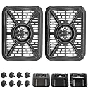 GCQ Air Fryer Grill Pan for Ninja Foodi DZ401 DZ550 DZ302 10 Quart DualZone XL 2 Baskets Air Fryer, Air Fryer Replacement Parts Crisper Plate Grill Plate Tray Rack Accessories, Dishwasher Safe