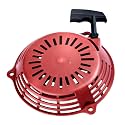 GCV160 Pull Start Recoil Starter for Honda GCV135 GCV160 Lawn Mower Pressure Washer Engine Parts Pull Cord Assembly (Red)