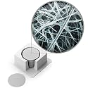 GD12047MM Fiber Filter, Water Quality Testing, Grade GD120, 47 mm Diameter, 0.51 mm Thickness, Borosilicate Glass (Pack of 50)