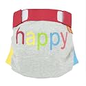 Gdiapers Happy Diaper Pants, Heather Gray, Large