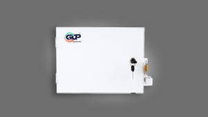gdp enterprie india ev charger safety box with 16a mcb lockable metal wall mount box for ev charging metal electrical box