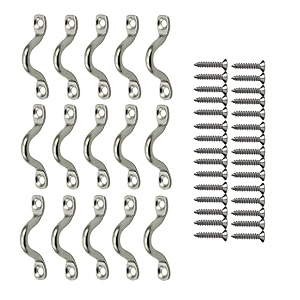 15pcs m4 316 stainless steel bimini boat top pad eye eye straps tie down kayak deck loops tie down anchor point footman39s loop for kayak canoe rigging