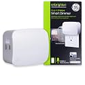 GE Enbrighten Z-Wave Plus Smart Dimmer 1-Outlet Plug-In, Works with Alexa, Google Assistant, Repeater/Range Extender, for Lamps & Small Appliances, ZWave Hub Required, 28167, White