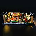 GEAMENT LED Light Kit for Ideas Friends The Television Series Central Perk - Compatible with Lego 21319 Building Blocks (Lego Set Not Included)