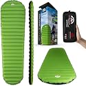 Gear Doctors ApolloAir 5.2 R-Value [28oz] Ultralight Insulated Inflatable Camping Sleeping Pad — Backpacking Sleeping Pad — Camping Mattress Compact Lightweight for Hiking—Air Mattress for Backpacking