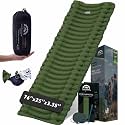 Gear Doctors® Ether 17.5oz Ultralight Camping Sleeping Pad – Backpacking Air Mattress – Camping Mattress Pad – Compact Inflatable Sleeping Mat for Backpacking, Comfortable Outdoor Hiking, Tent, Travel
