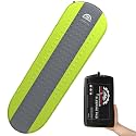 Gear Doctors® Oxylus 4.3 R-Value Insulated Foam Self Inflating Sleeping Pad Camping — Sleeping Pad Backpacking Air Mattress—Camping Mattress Self Inflating Camp Mat 4 Seasons Sleep Mat—Camp/Floor/Tent