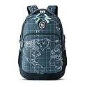Gear Globe Trotter Backpack 17"/29L Medium Water Resistant School Bag/Casual Backpack/Daypack//Kids Bag for Boys/Girls (Green-Mint)